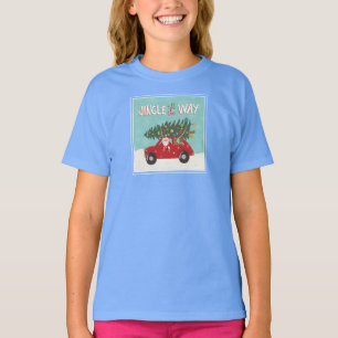 Jingle All The Way Santa Car T-Shirt