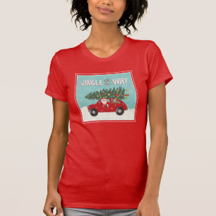 Jingle All The Way Santa Car T-Shirt