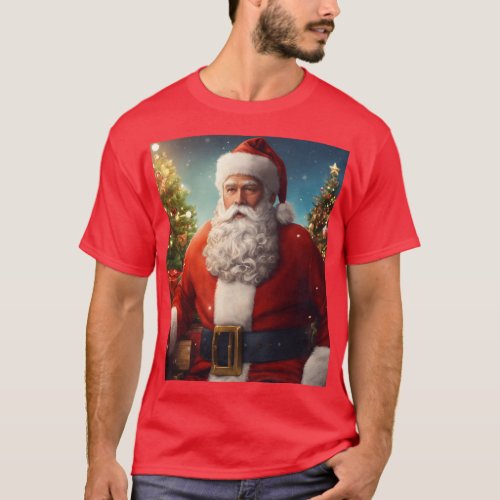 Jingle All the Way SantaClaus with 12Singa Design T_Shirt
