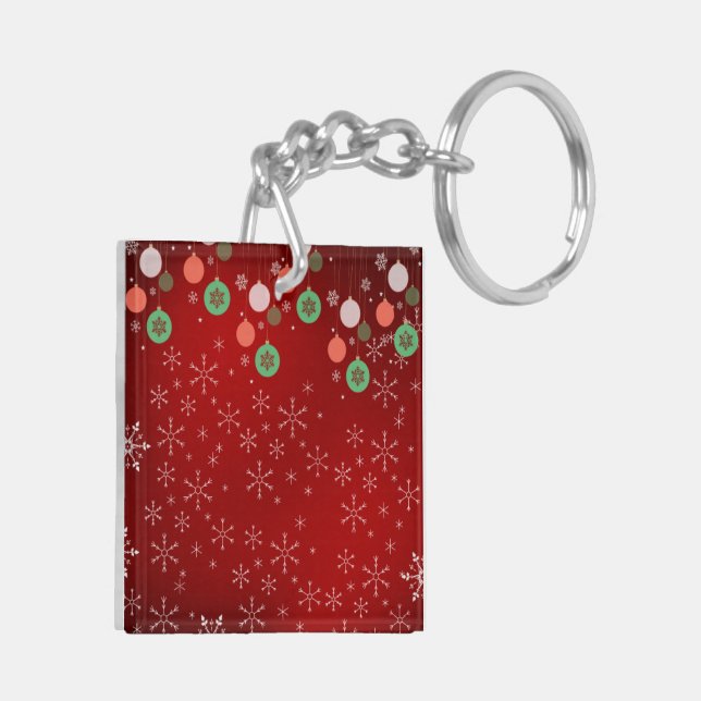Jingle All the Way: Simple Christmas Keychains  (Back Left)
