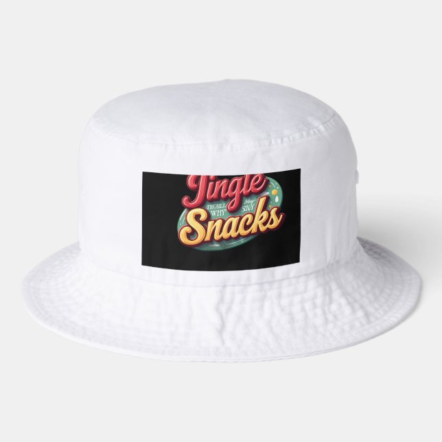 Jingle all the way ....To my snacks Bucket Hat (Front)