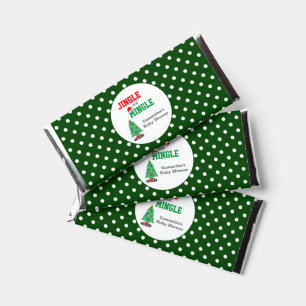 Jingle And Mingle Baby Shower Hershey Bar Favors