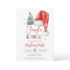 Jingle and Mingle Christmas Party Holiday Santa