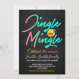 Jingle and Mingle Invitation
