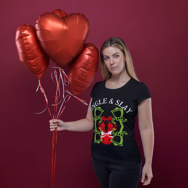 Jingle And Slay Christmas T-Shirt (Creator Uploaded)