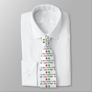Jingle Balls Neck Tie