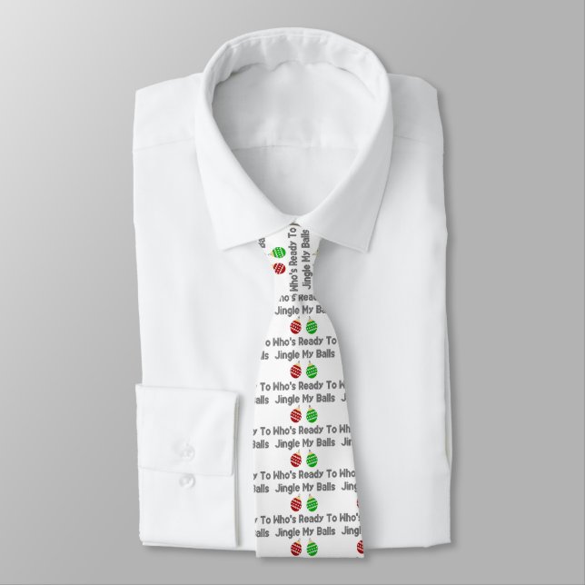 Jingle Balls Neck Tie (Tied)
