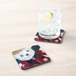 Jingle Bear Beverage Coaster