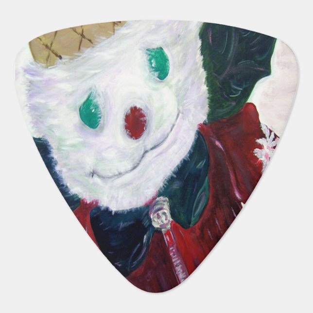 Jingle Bear Guitar Pick (Front)