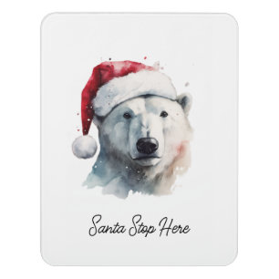 Jingle Bear Joy, custom Door Sign