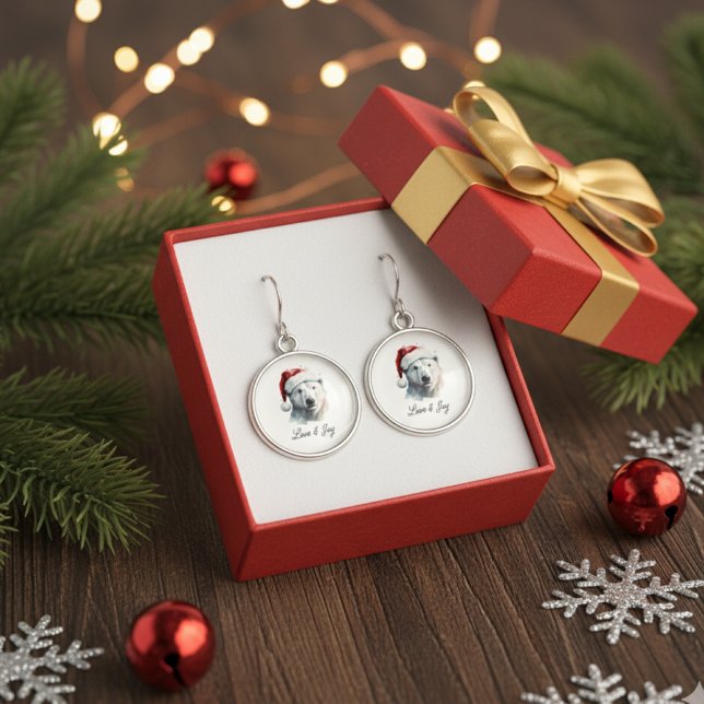Jingle Bear Joy, custom Earrings (Creator Uploaded)