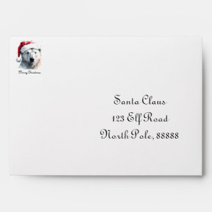 Jingle Bear Joy, custom Envelope