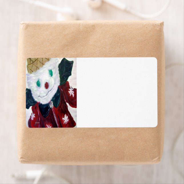 Jingle Bear Label (Insitu)