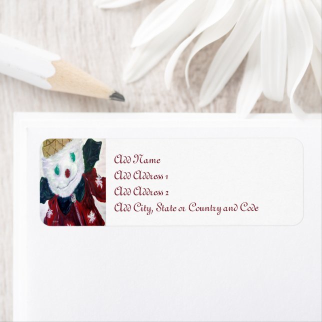 Jingle Bear Label (Insitu)