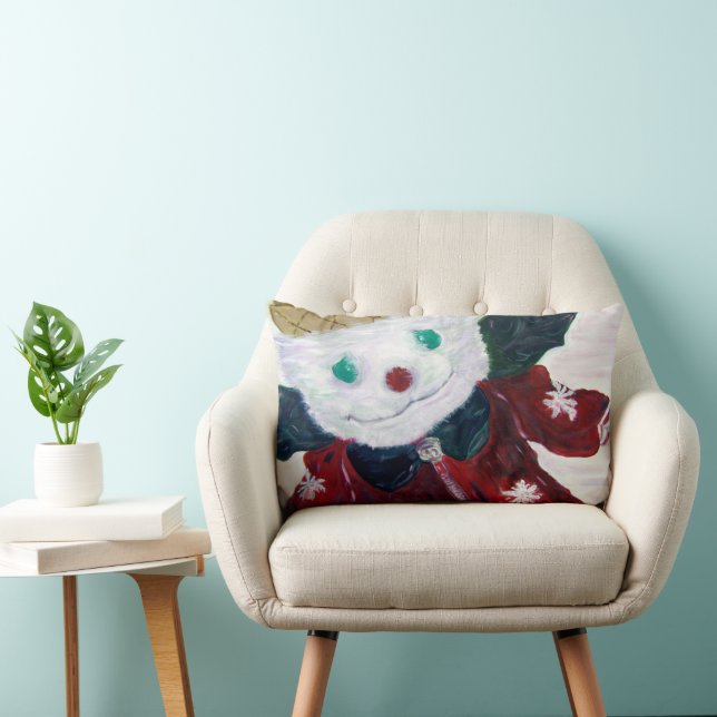 Jingle Bear Lumbar Pillow (Chair)