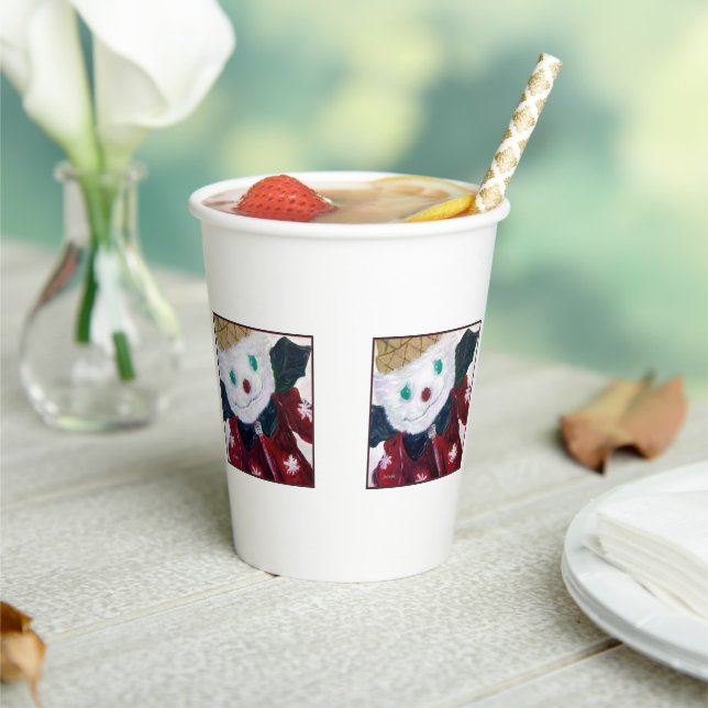 Jingle Bear Paper Cups (Insitu)