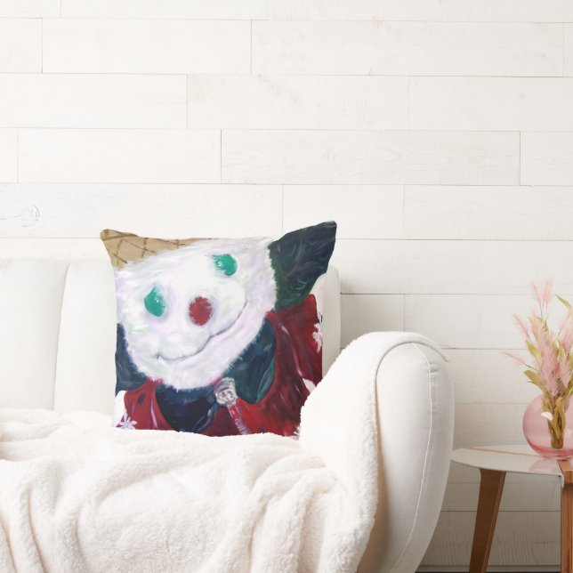 Jingle Bear Throw Pillow (Couch)