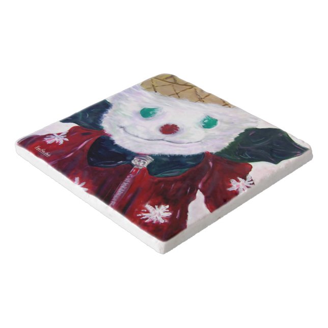 Jingle Bear Trivet (Corner)