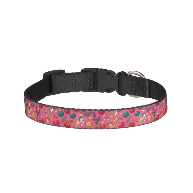 Jingle Bell Bark Pet Collar (Front)