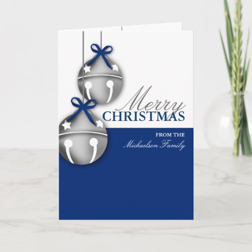 Jingle Bell Personalized Christmas Card