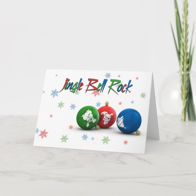 Jingle Bell Rock - Christmas Card (Front)