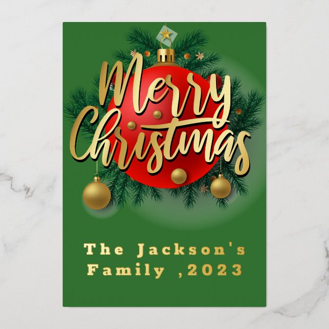 Jingle Bell Rock - Christmas Card (Front)
