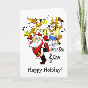 jingle bell rock holiday card