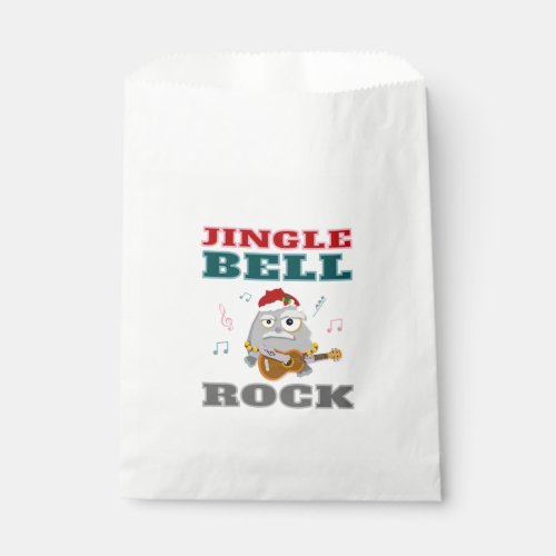Jingle Bell Rock Xmas Kawaii Cartoon Favor Bag