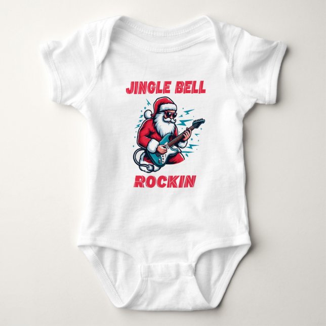 Jingle Bell Rockin Baby Bodysuit (Front)