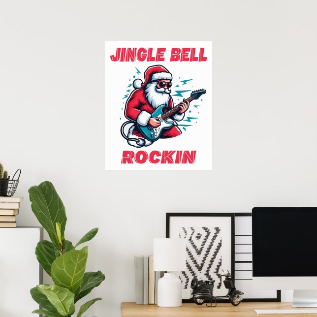 Jingle Bell Rockin Christmas Poster (Home Office)