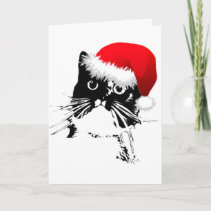 "Jingle Bells" Cat Christmas Card
