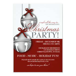 Jingle Bell Invitation 1