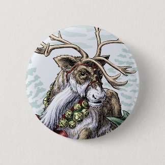 "Jingle Bells" Christmas reindeer pin