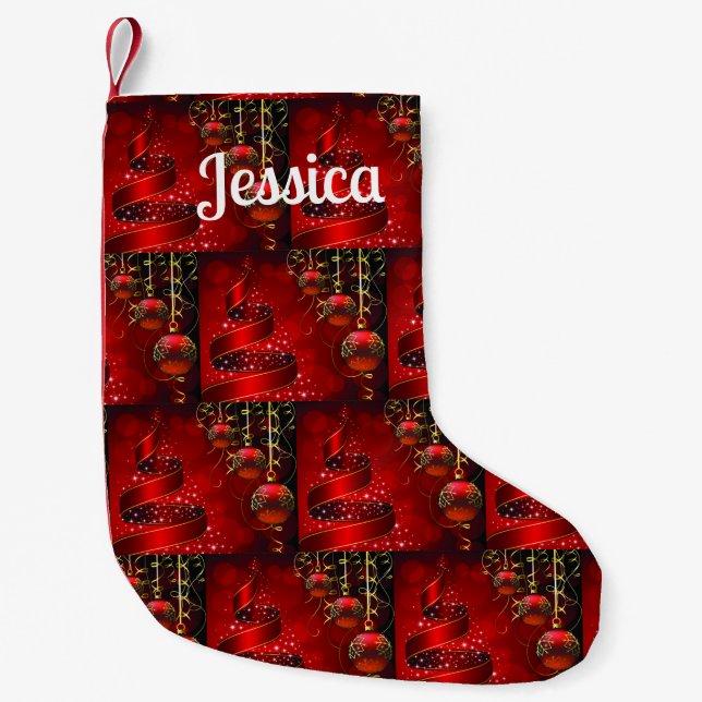 Jingle bells Christmas Stocking (Front)