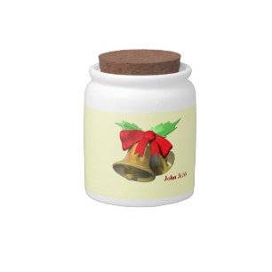 Jingle Bells Customize It Christmas Candy Jar