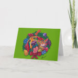 Jingle &amp; Bells Holiday Card By Ron Burns at Zazzle