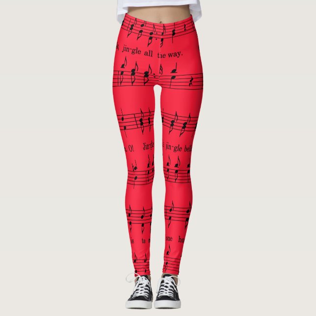 Jingle Bells Leggings (Front)