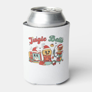 Jingle Bells Nurse, Christmas Nurse, Funny Christm Can Cooler