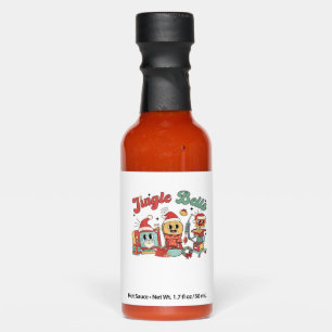 Jingle Bells Nurse, Christmas Nurse, Funny Christm Hot Sauces