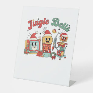 Jingle Bells Nurse, Christmas Nurse, Funny Christm Pedestal Sign