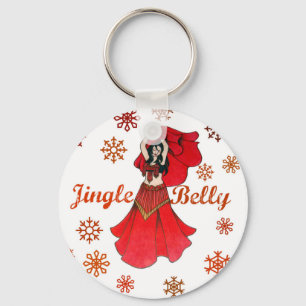 Jingle Belly Dancer Keychain
