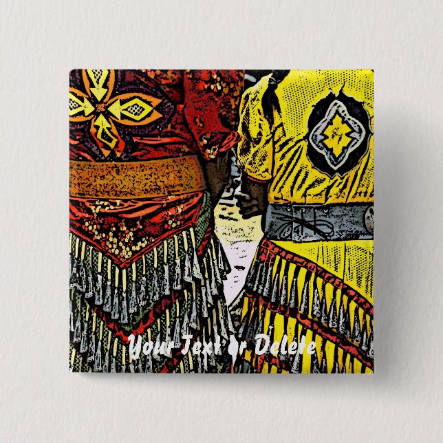 Jingle Dancers Ready Button (Front)