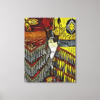 Jingle Dancers Ready Canvas Print by artinphotography at Zazzle