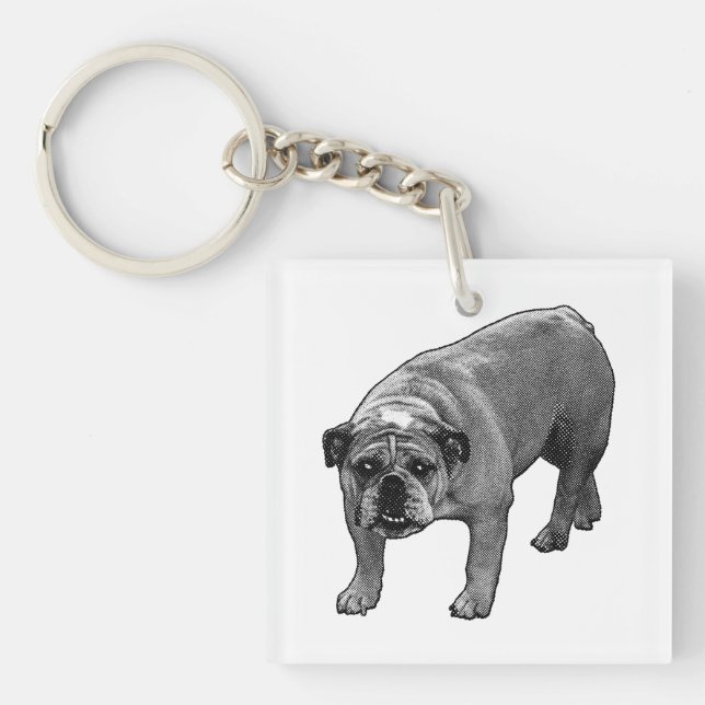 Jingle Dot Key Ring (Front)