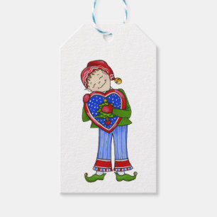 Jingle Elves (LoveyDovey) Gift Tags