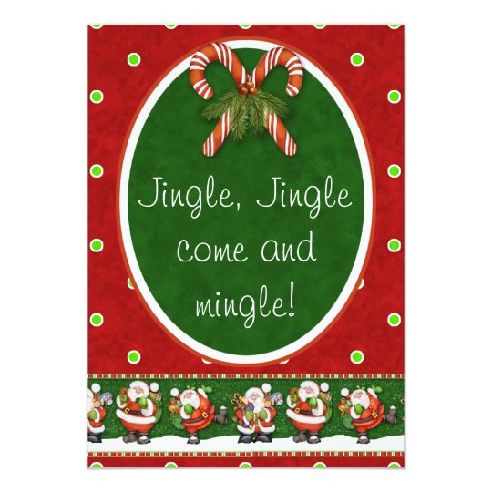 Come Shop N Mingle jingle jingle come and mingle card zazzle Come Shop N Mingle jingle jingle come and mingle card zazzle