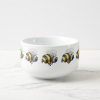 Jingle Jingle Little Gnome Bumble Bee Soup Bowl