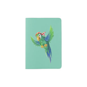 Jingle Jingle Little Gnome Parrot Passport Holder