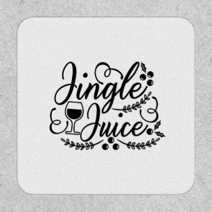 Jingle Juice Funny Christmas Beer Drinking Patch