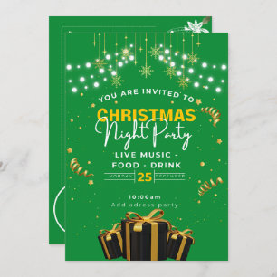 Jingle & Mingle: A Festive Christmas Bash Invitation